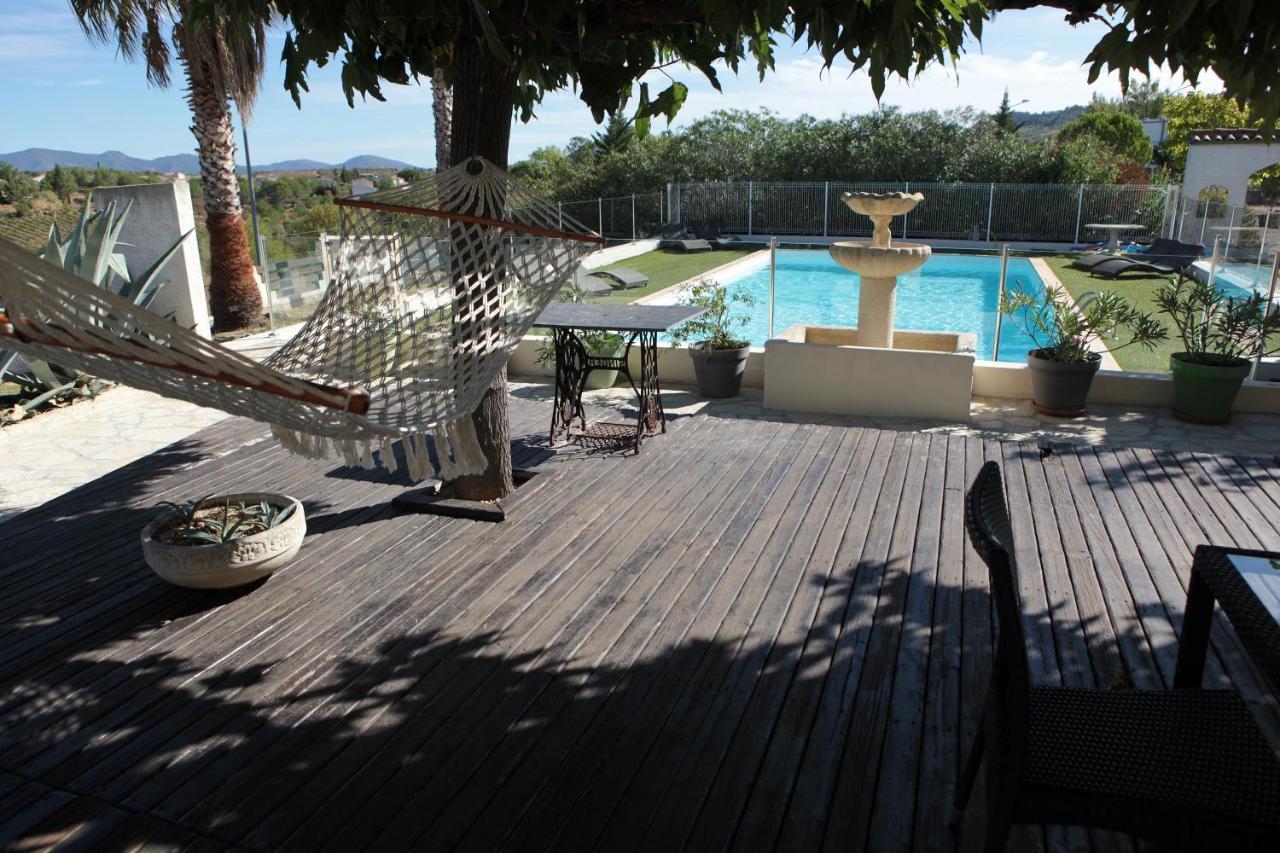 Logis Hotel Le Pressoir Saint-Chinian Exterior photo